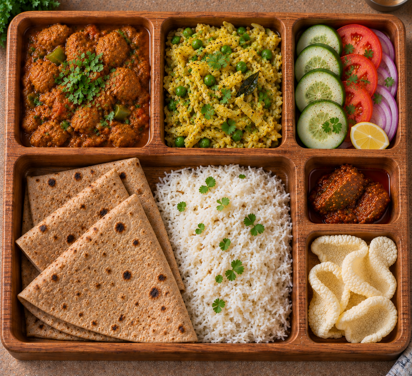 North Indian Meal